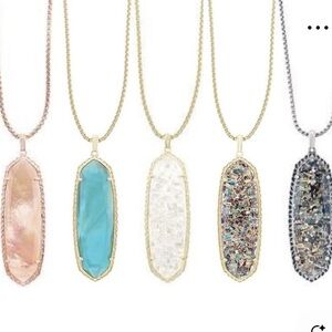 Kendra Scott Layden Necklace in Crushed Gold